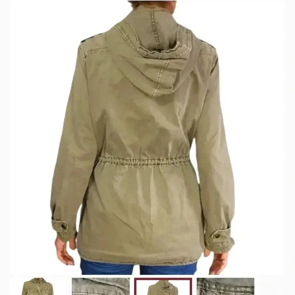 Aritzia Talula Tan Khaki Utility Trooper Jacket - Picture 10 of 10